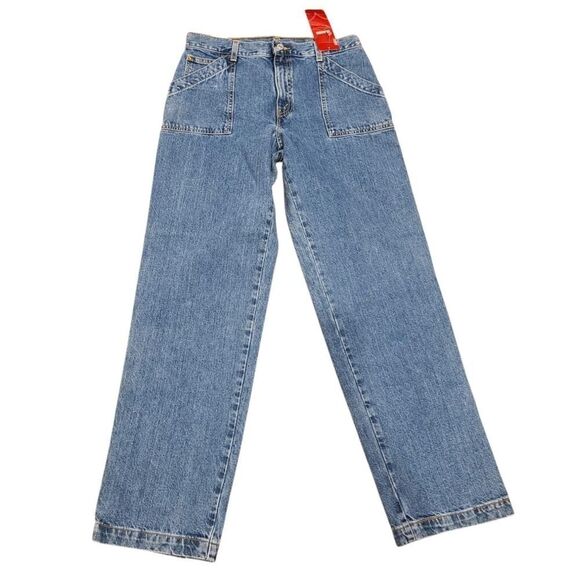 2002 Vintage Levi's Camp Pant 12 Misses Casual Regular Fit Jeans Y2K NOS - Picture 1 of 7